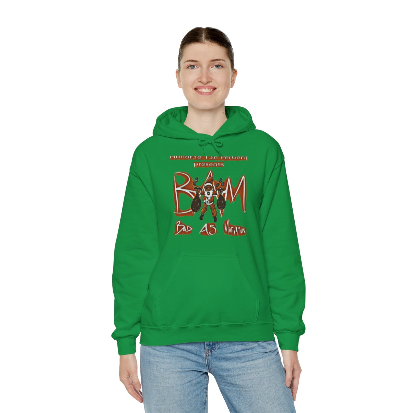 110%B.A.M. Unisex Pullover Hoody