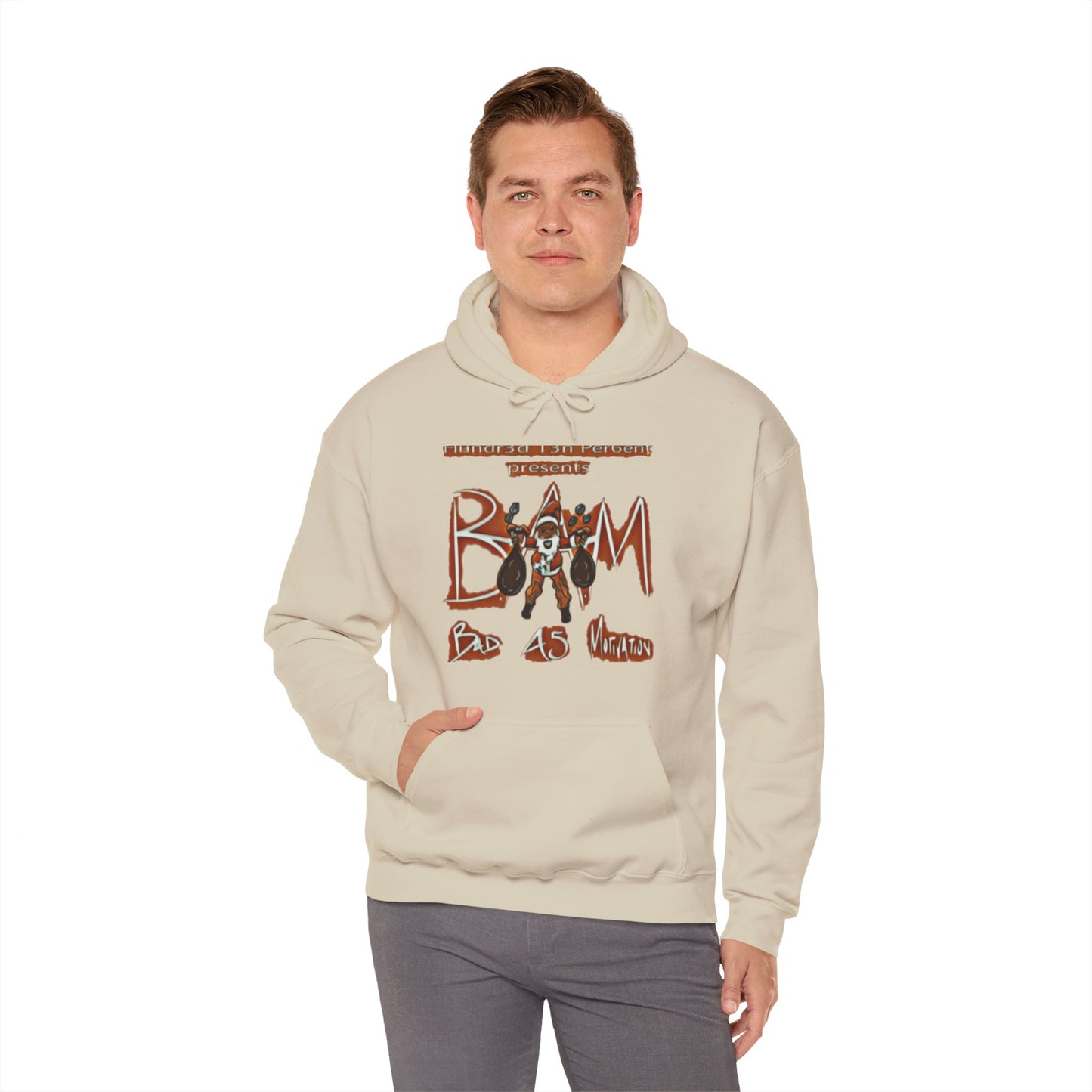 110%B.A.M. Unisex Pullover Hoody