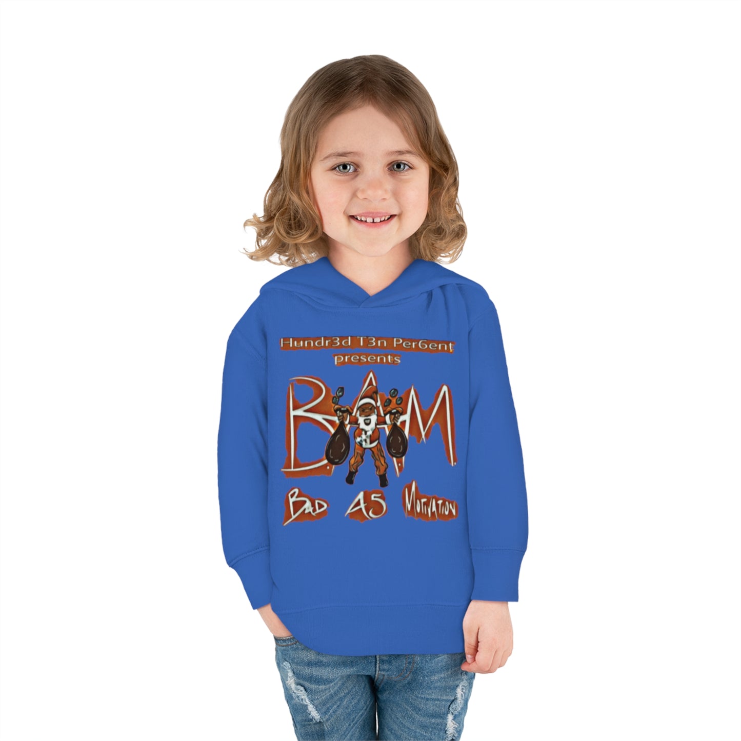 110%B.A.M. Toddler Pullover Fleece Hoodie