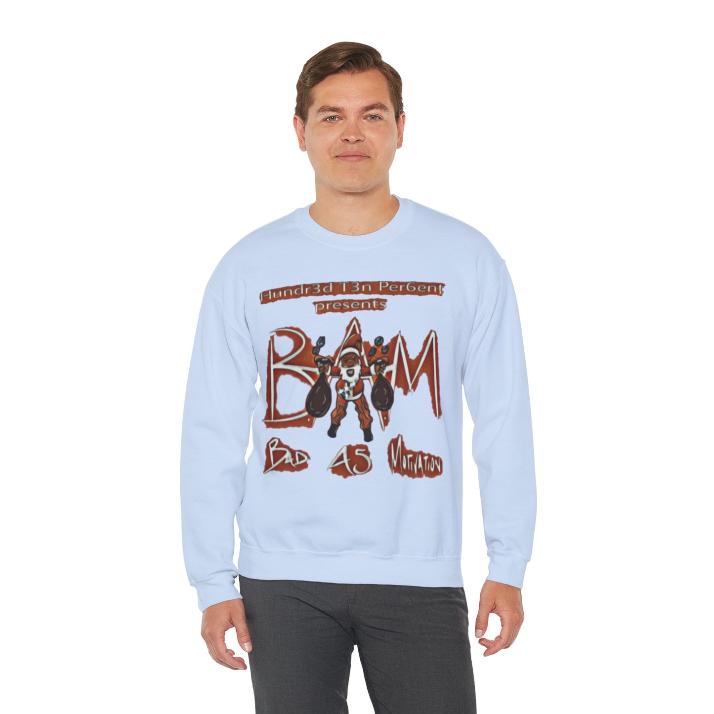 110%B.A.M. Unisex Crewneck Sweatshirt