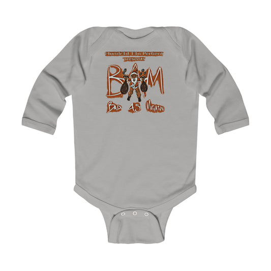 110%B.A.M. Infant Long Sleeve Bodysuit