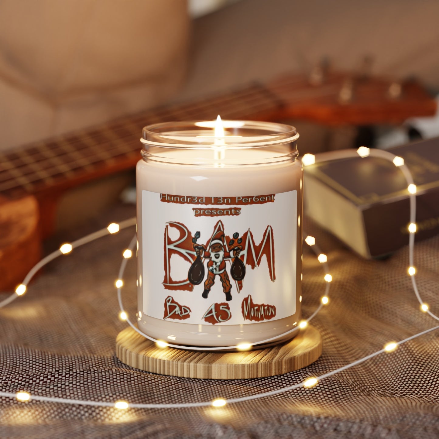 110%B.A.M. Scented Soy Candle, 9oz