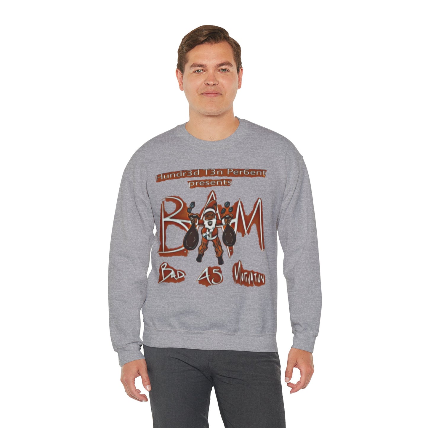 110%B.A.M. Unisex Crewneck Sweatshirt