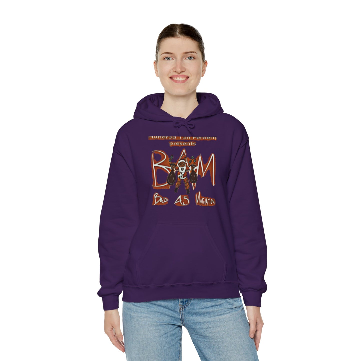 110%B.A.M. Unisex Pullover Hoody