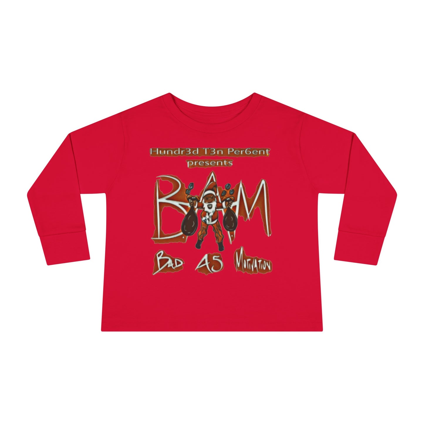 110%B.A.M. Toddler Long Sleeve Tee