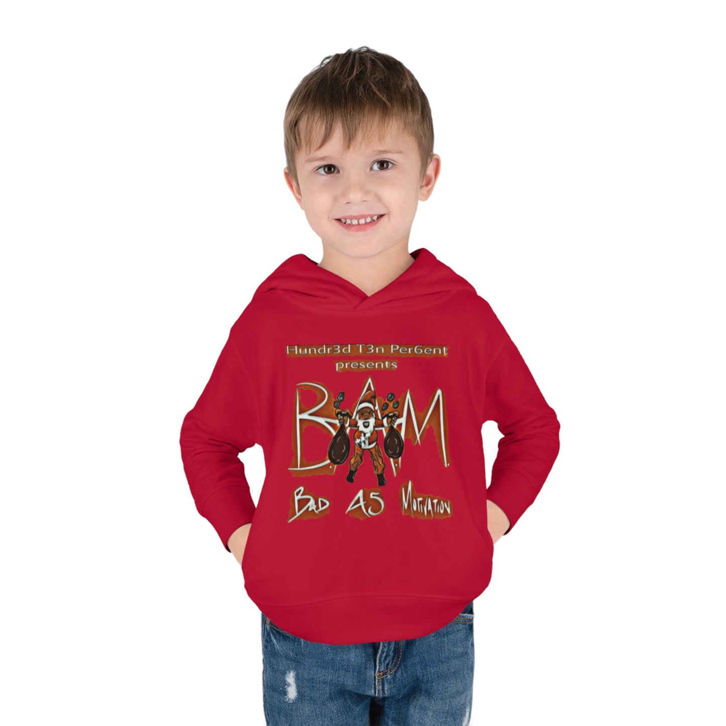 110%B.A.M. Toddler Pullover Fleece Hoodie