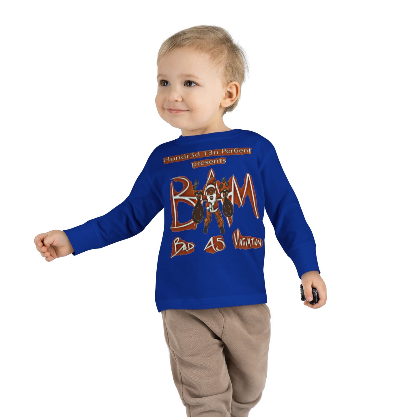 110%B.A.M. Toddler Long Sleeve Tee