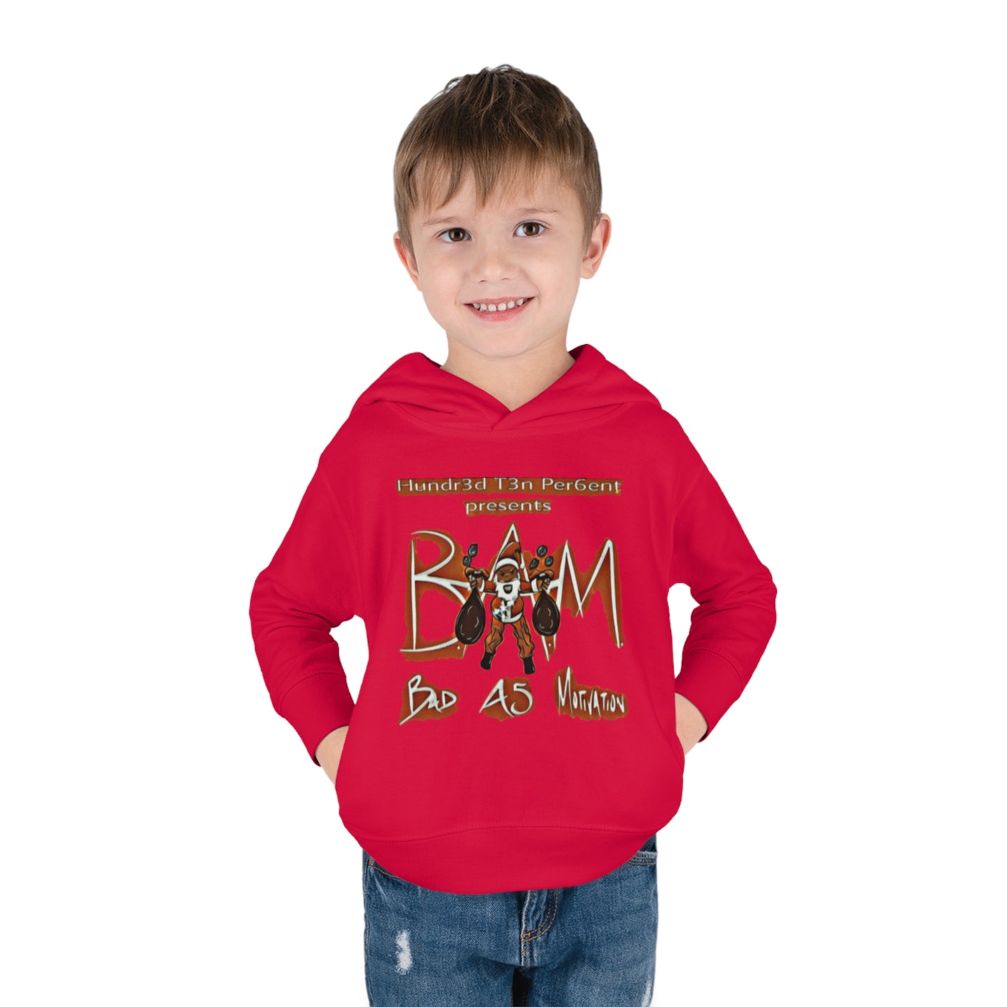 110%B.A.M. Toddler Pullover Fleece Hoodie