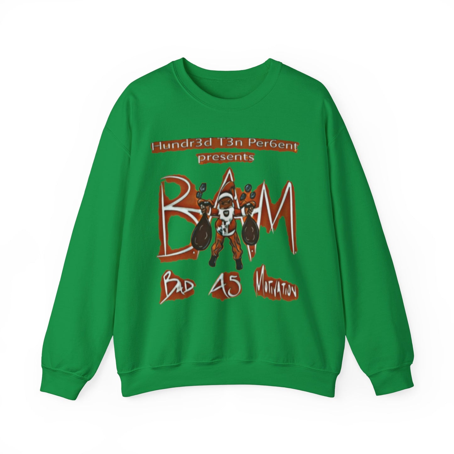 110%B.A.M. Unisex Crewneck Sweatshirt