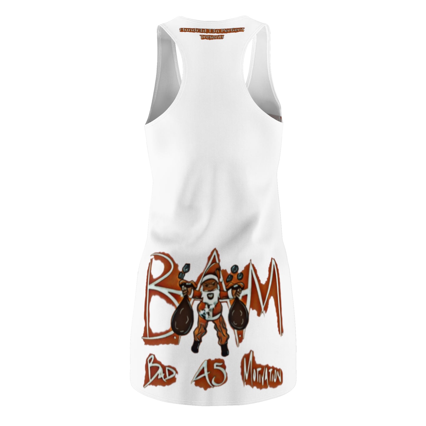 110%B.A.M. Women's Cut & Sew Racerback Dress