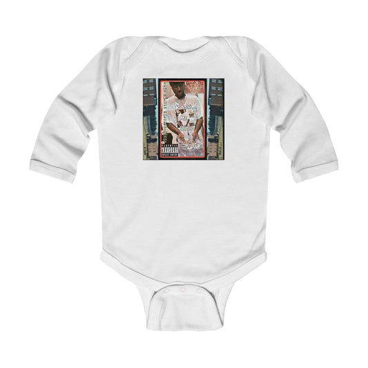 "Kash Rules Everything Around Me" Infant Long Sleeve Bodysuit