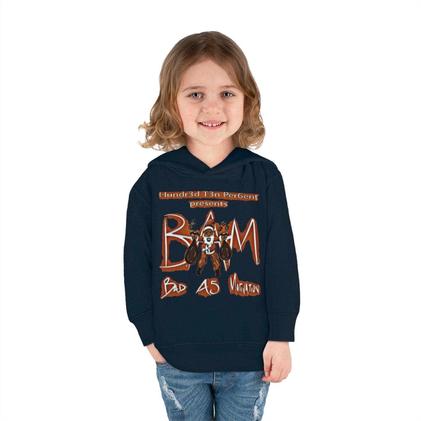 110%B.A.M. Toddler Pullover Fleece Hoodie