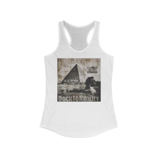 110%B.A.M. "Back To Reality" Women's Ideal Racerback Tank