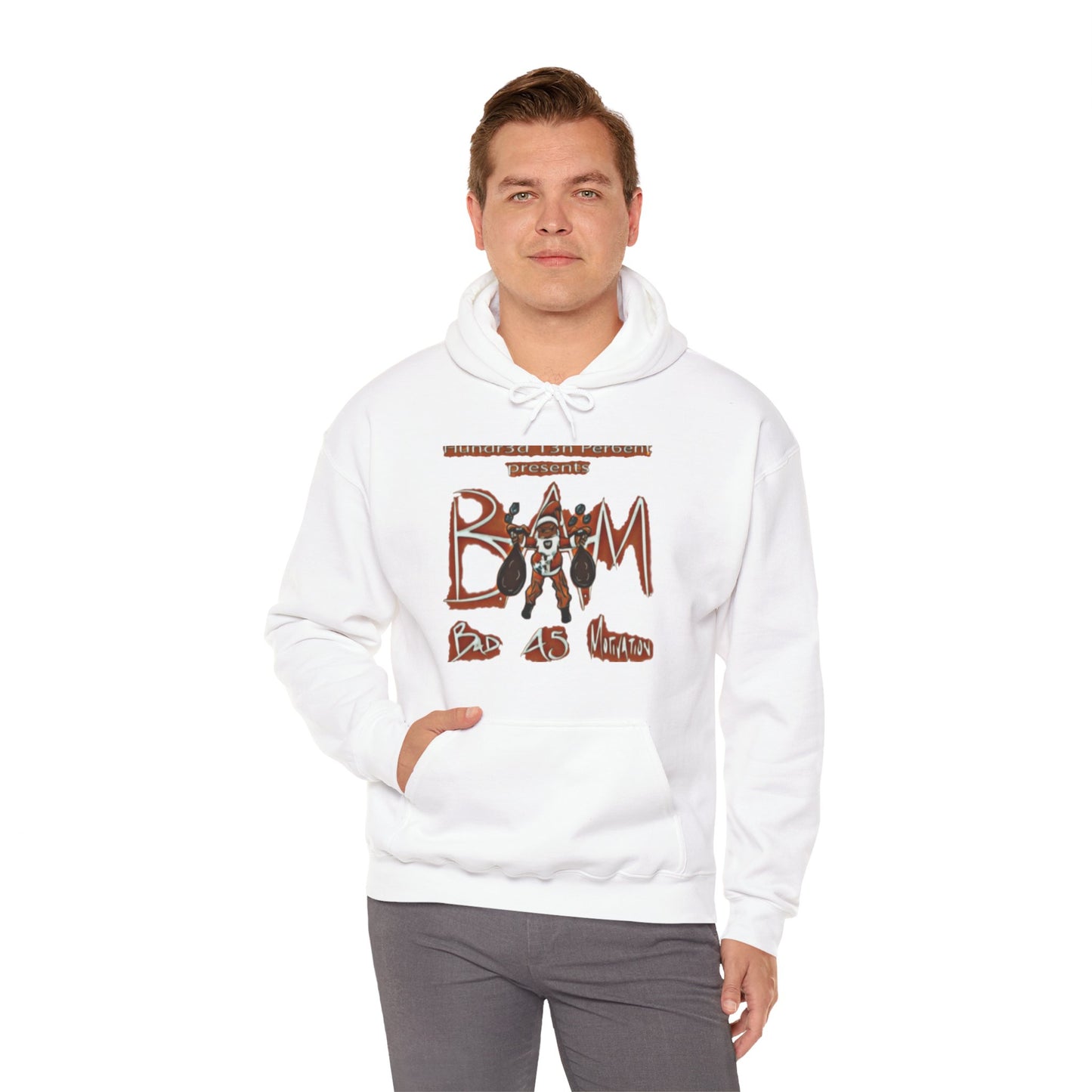 110%B.A.M. Unisex Pullover Hoody