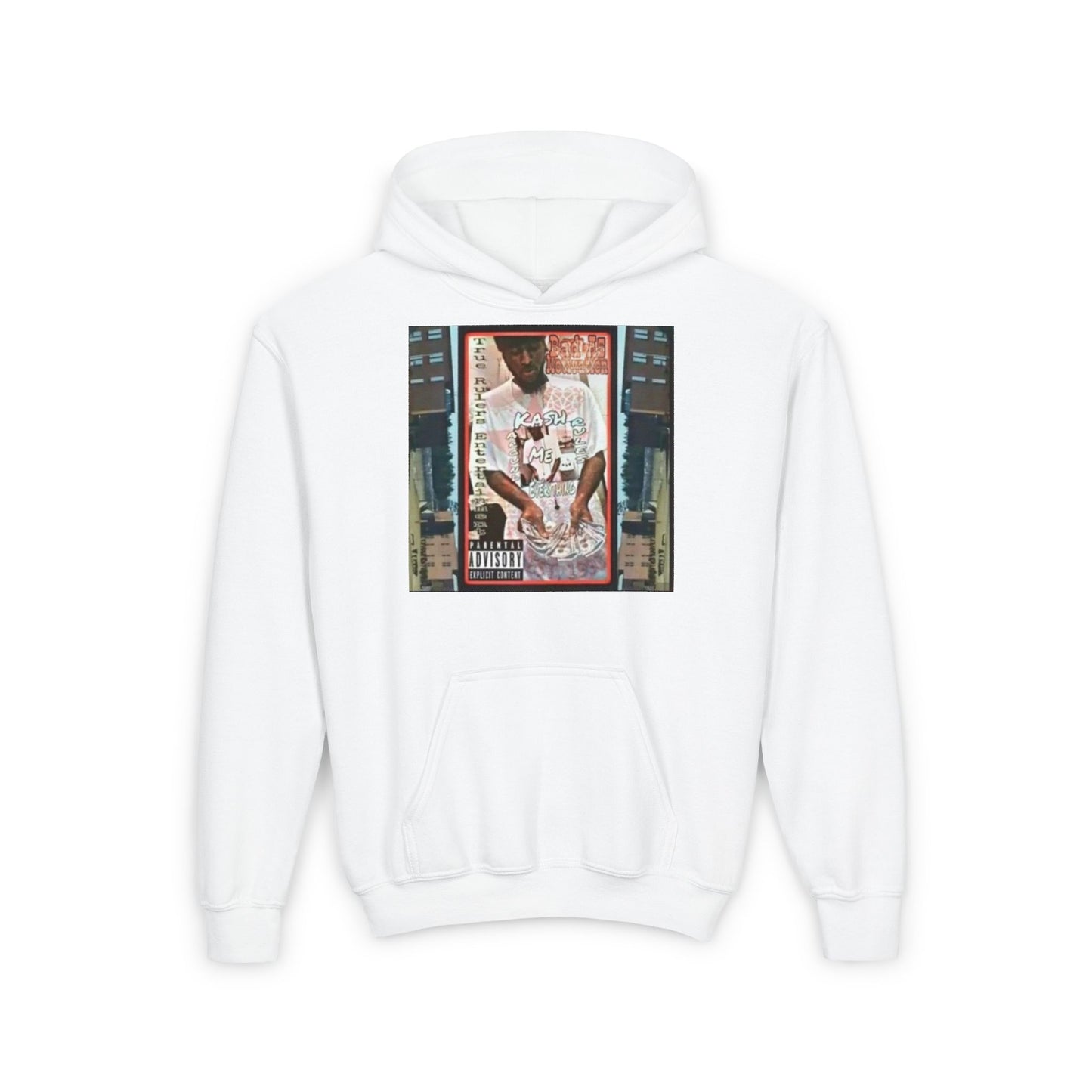 "Kash Rules Everything Around Me"Youth Heavy Blend Hooded Sweatshirt