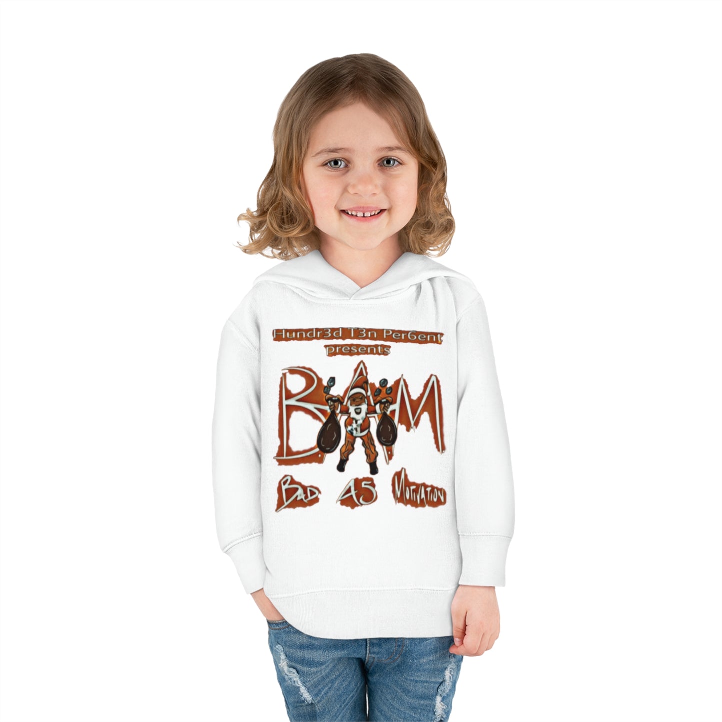 110%B.A.M. Toddler Pullover Fleece Hoodie