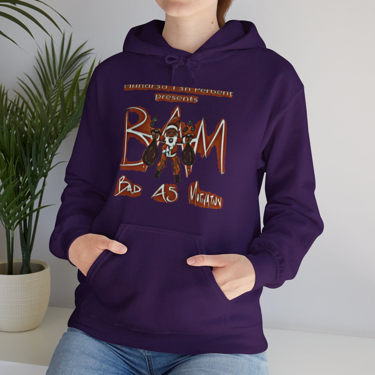 110%B.A.M. Unisex Pullover Hoody