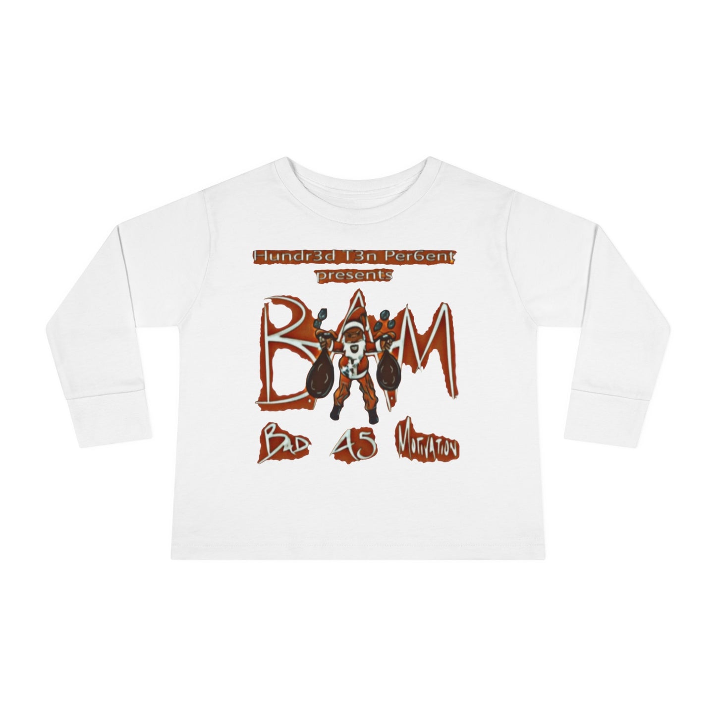 110%B.A.M. Toddler Long Sleeve Tee