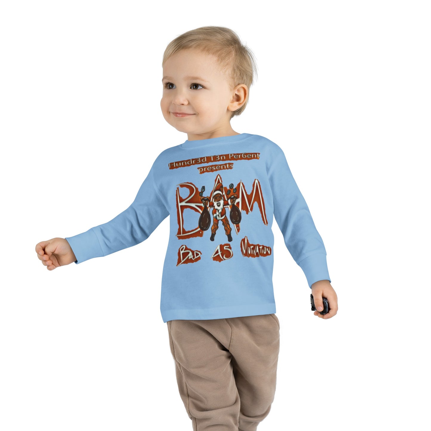 110%B.A.M. Toddler Long Sleeve Tee