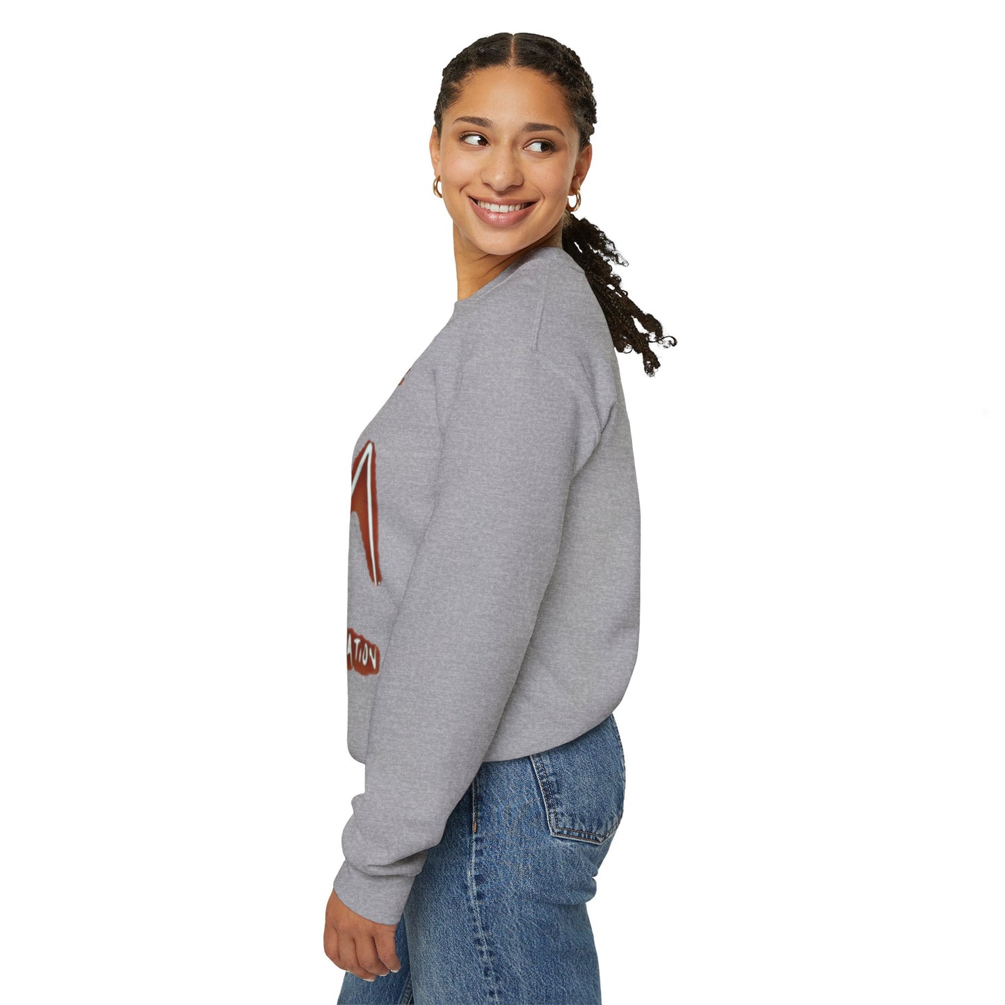 110%B.A.M. Unisex Crewneck Sweatshirt