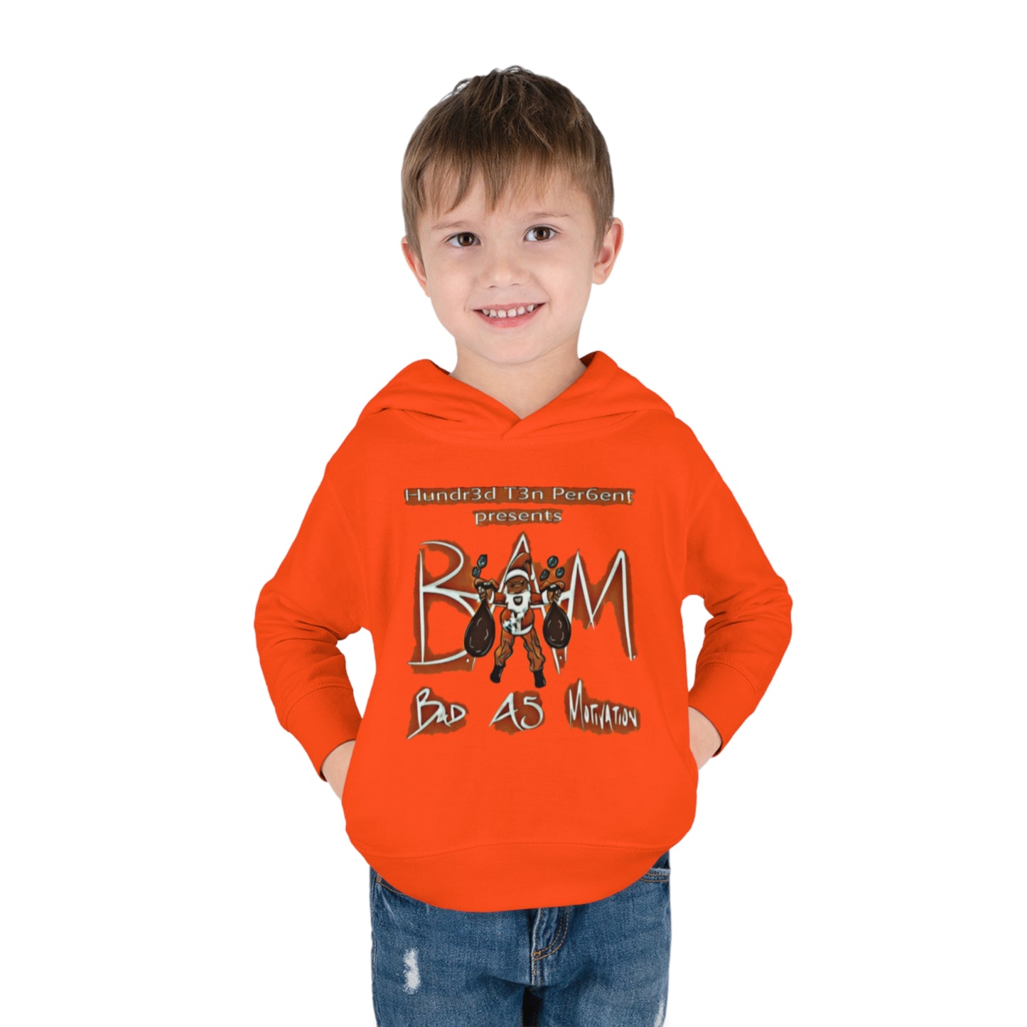 110%B.A.M. Toddler Pullover Fleece Hoodie