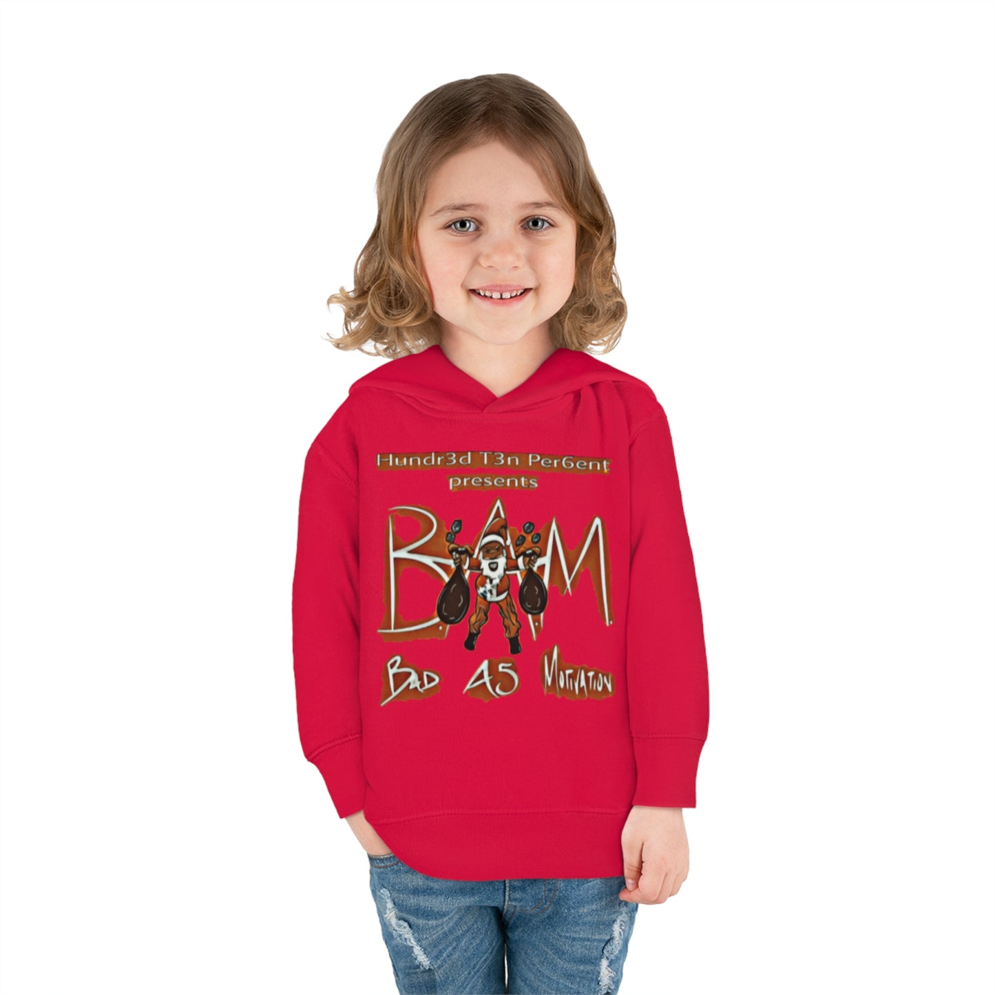 110%B.A.M. Toddler Pullover Fleece Hoodie