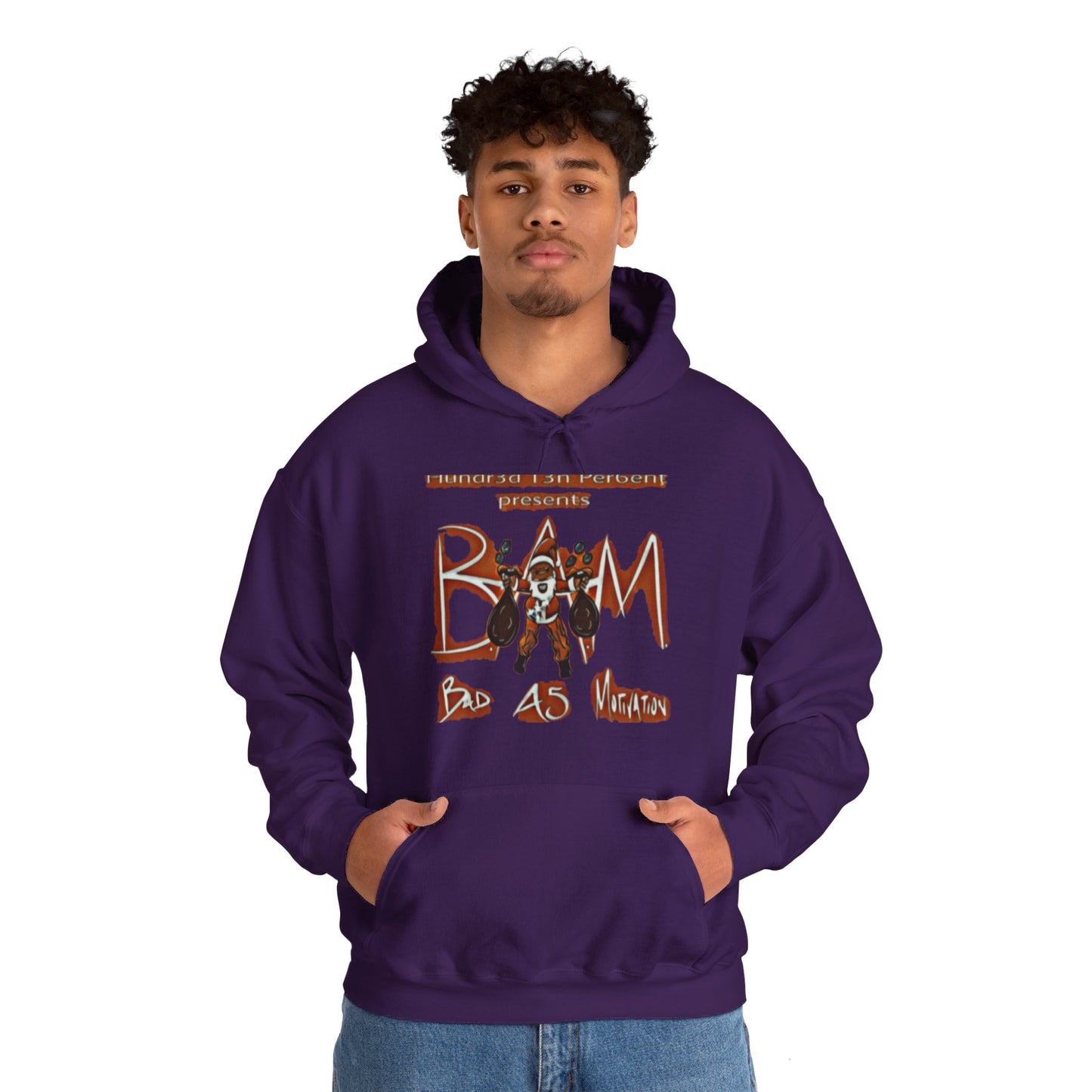 110%B.A.M. Unisex Pullover Hoody