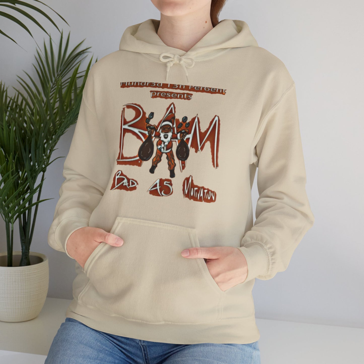 110%B.A.M. Unisex Pullover Hoody