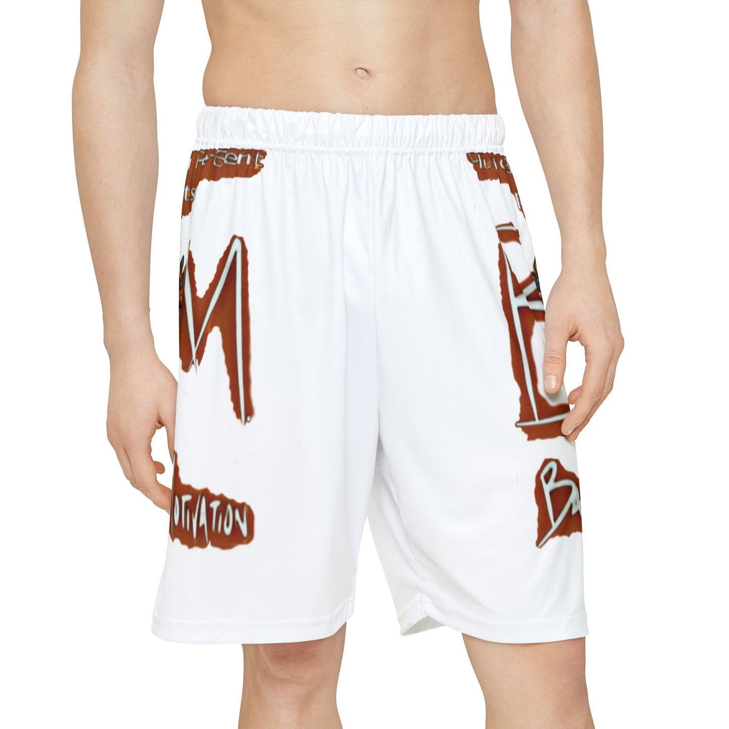 110%B.A.M. Men’s Sports Shorts (AOP)