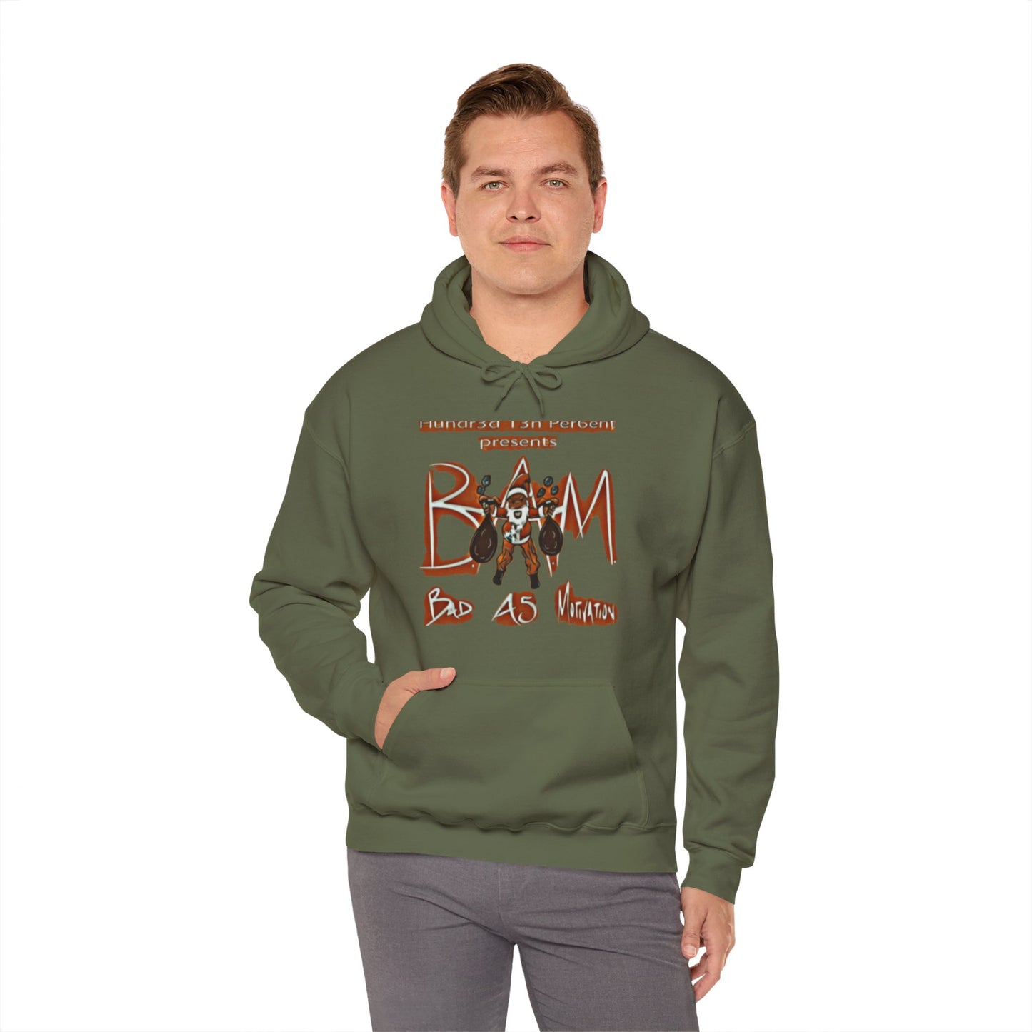 110%B.A.M. Unisex Pullover Hoody