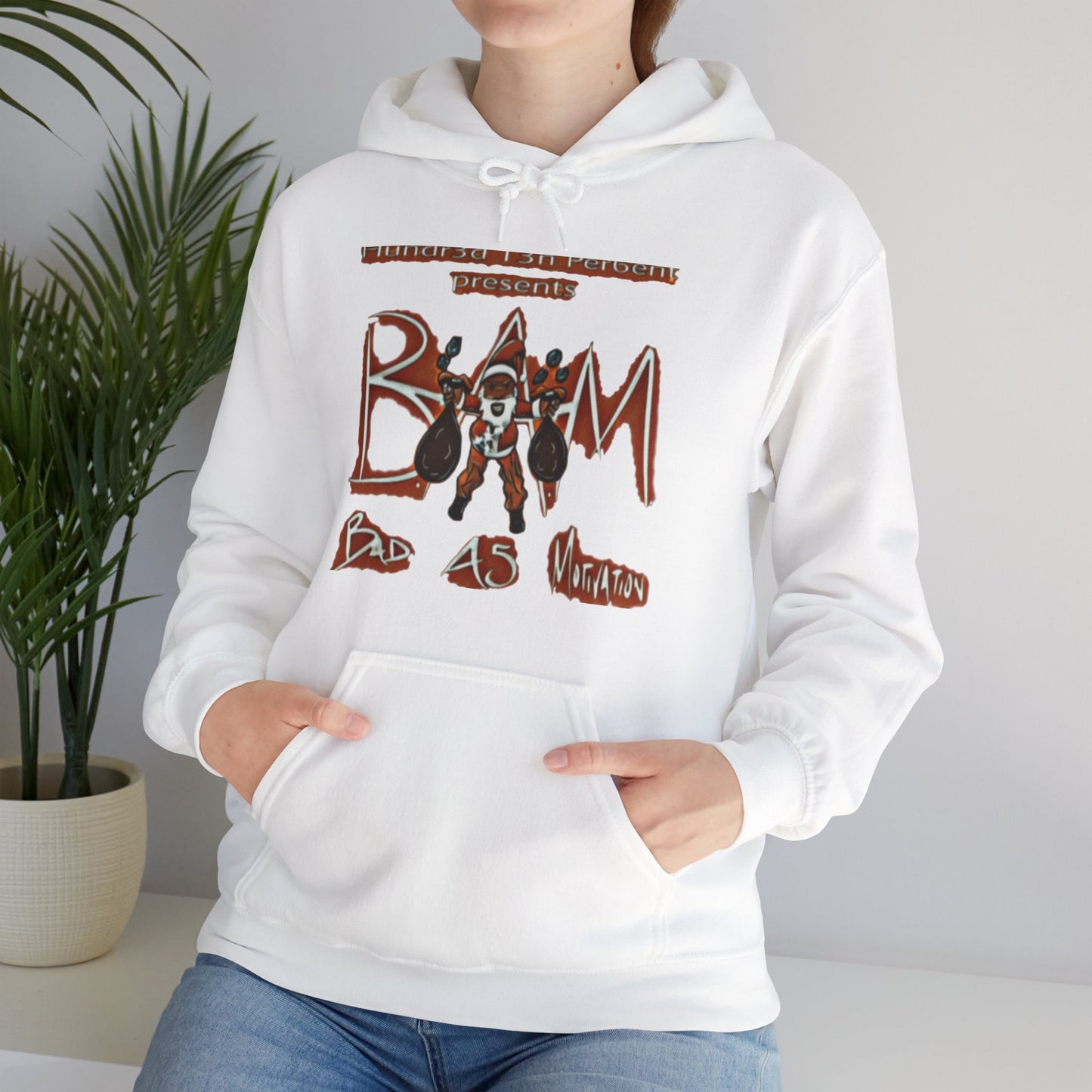 110%B.A.M. Unisex Pullover Hoody