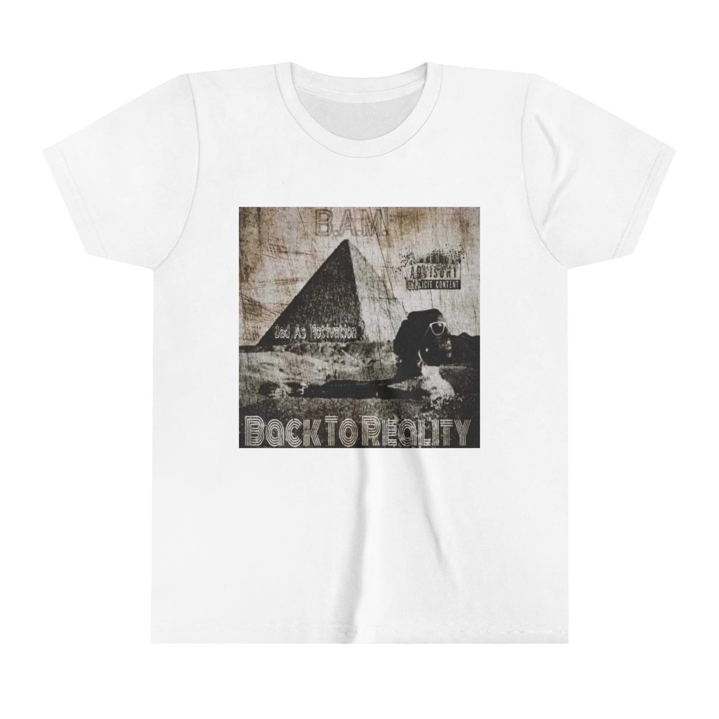 110%B.A.M. "Back To Reality" Youth Short Sleeve Tee