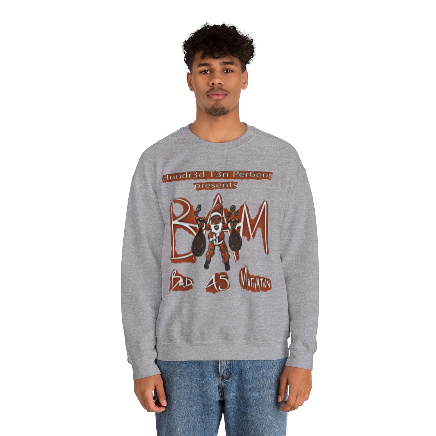 110%B.A.M. Unisex Crewneck Sweatshirt