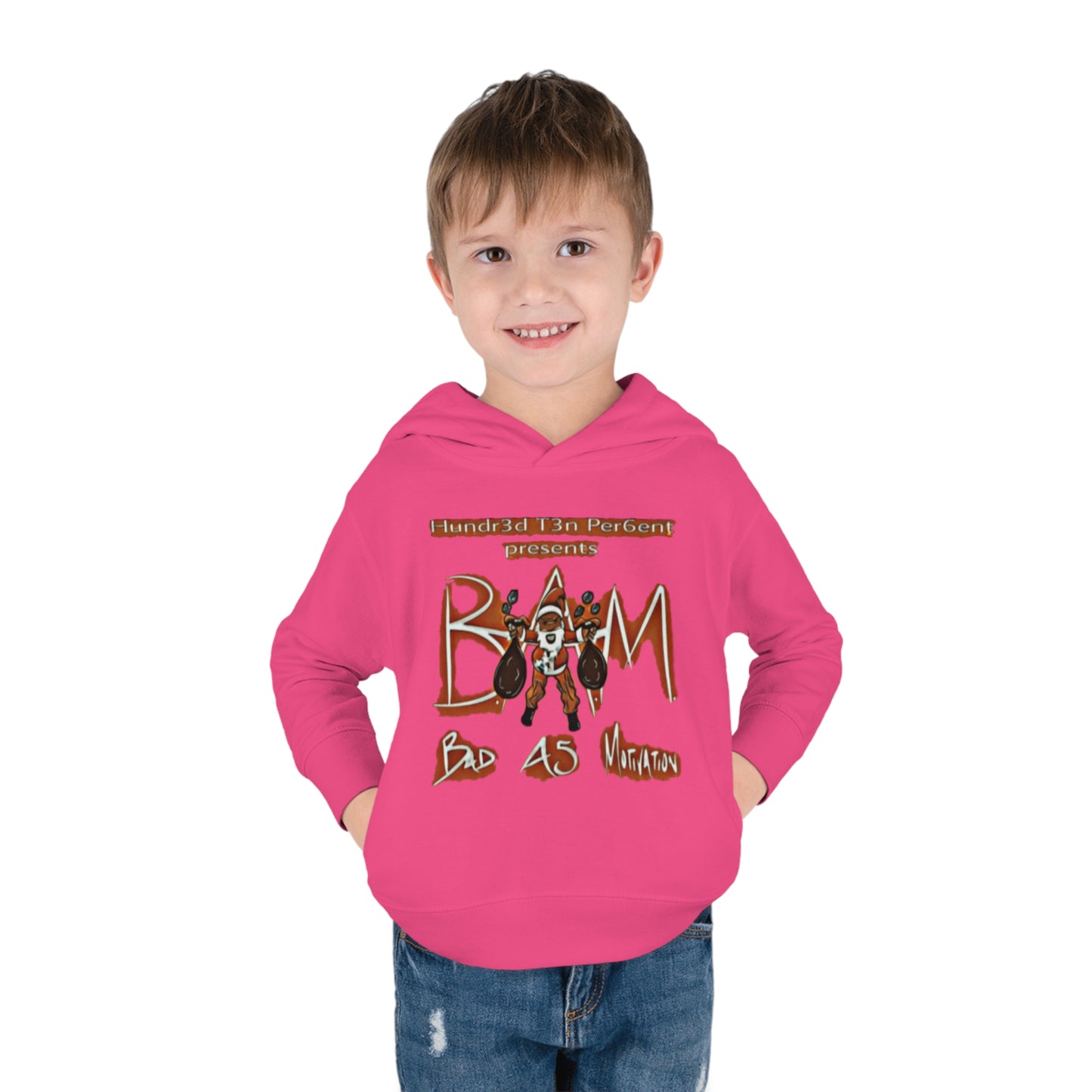 110%B.A.M. Toddler Pullover Fleece Hoodie