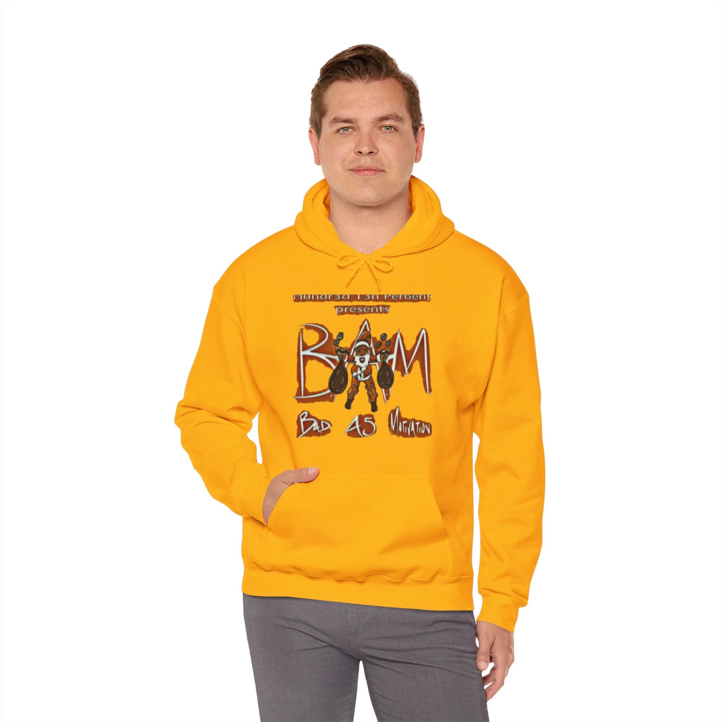 110%B.A.M. Unisex Pullover Hoody