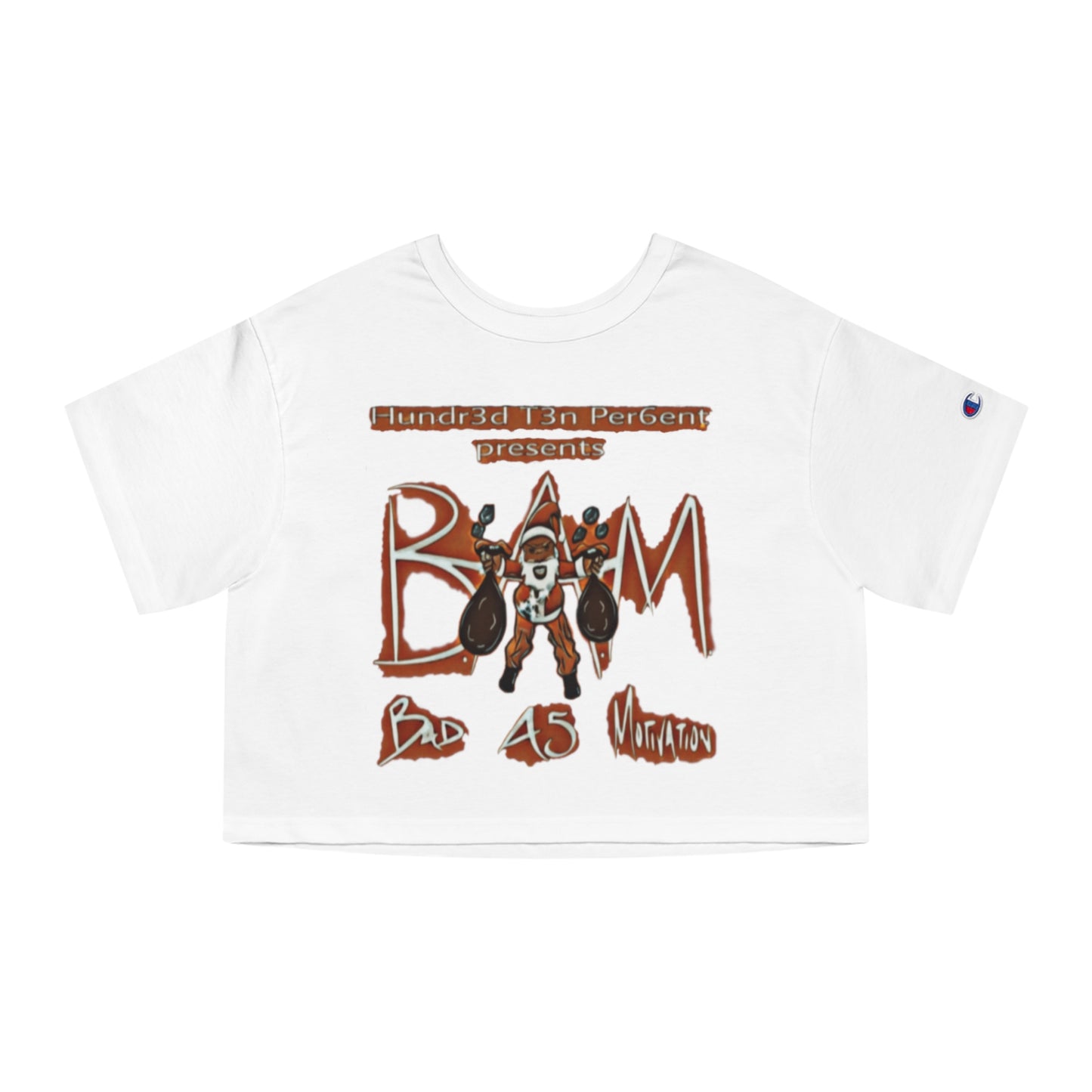 Champion Women's 110%B.A.M. Cropped T-Shirt