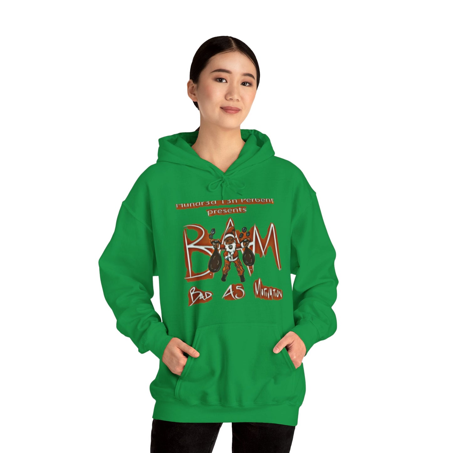 110%B.A.M. Unisex Pullover Hoody