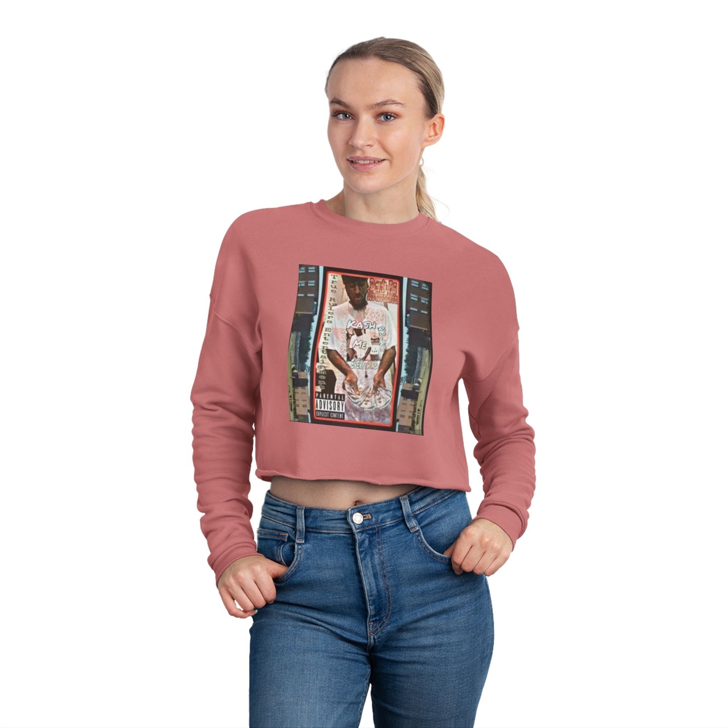 "Kash Rules Everything Around Me" Women's Cropped Sweatshirt