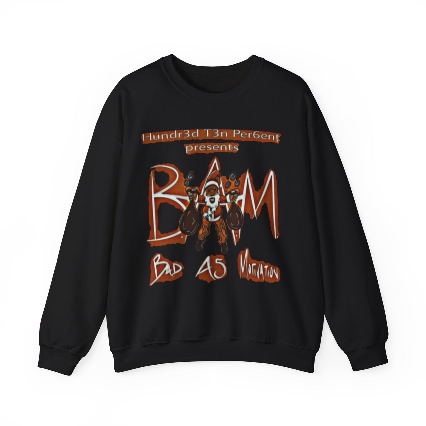 110%B.A.M. Unisex Crewneck Sweatshirt