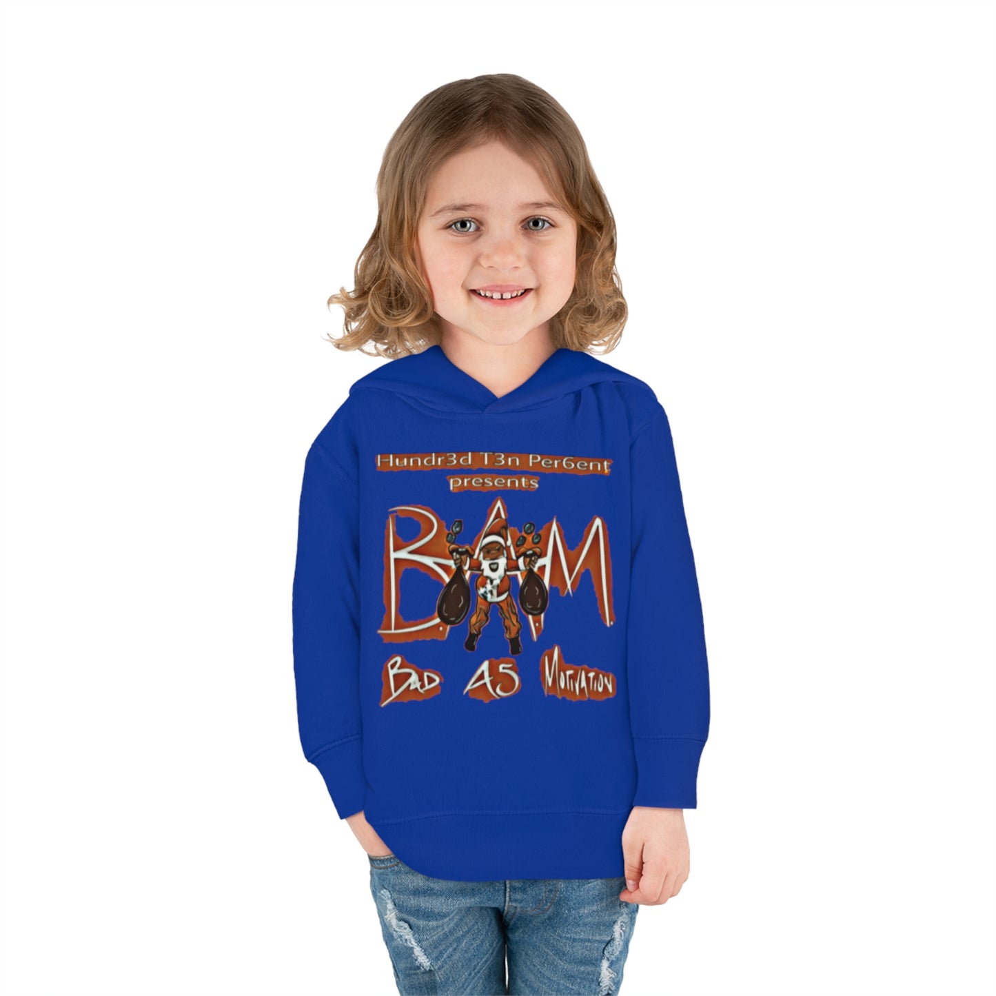 110%B.A.M. Toddler Pullover Fleece Hoodie