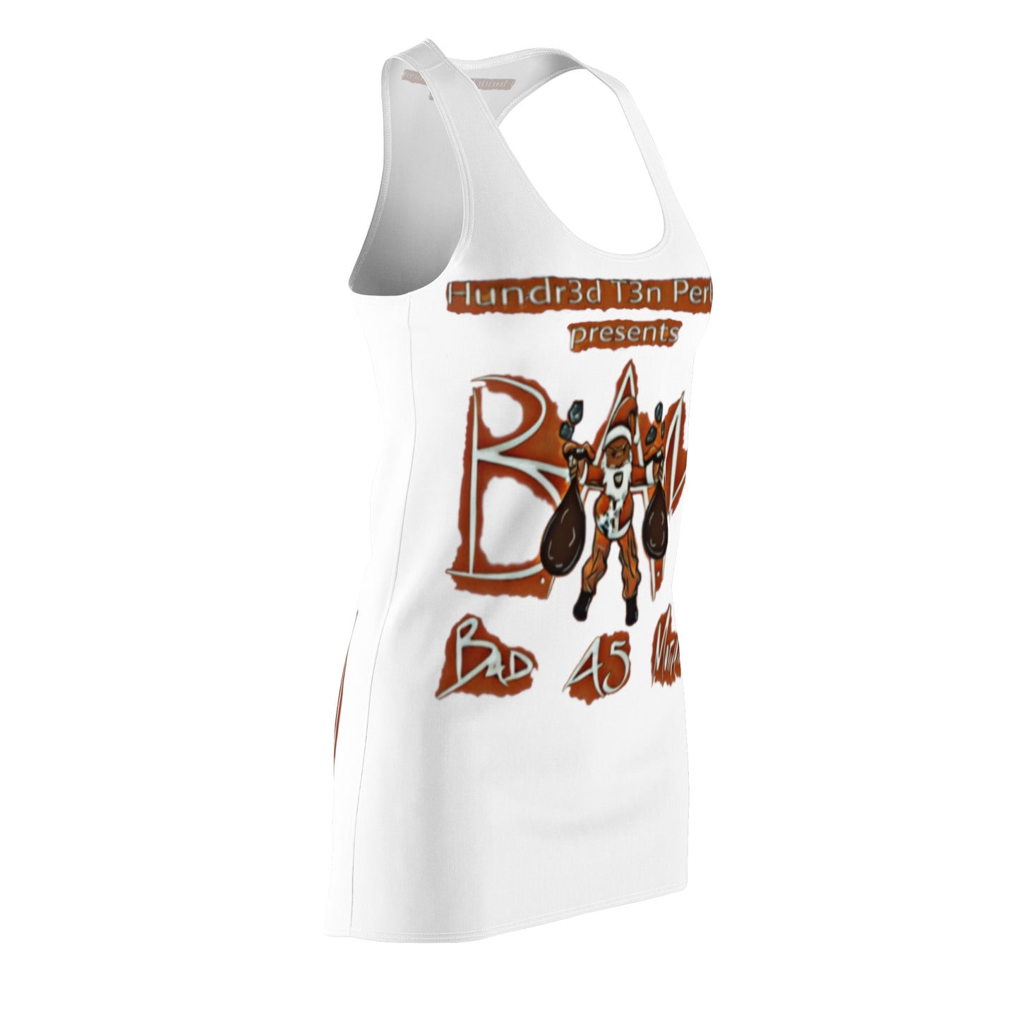 110%B.A.M. Women's Cut & Sew Racerback Dress