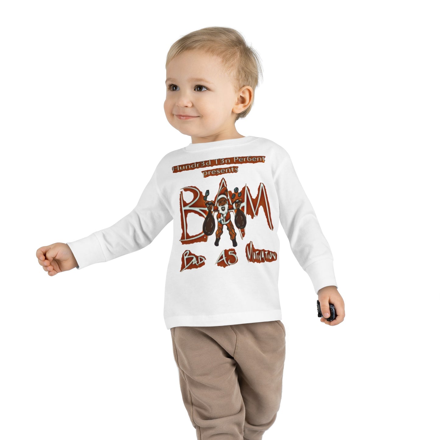 110%B.A.M. Toddler Long Sleeve Tee