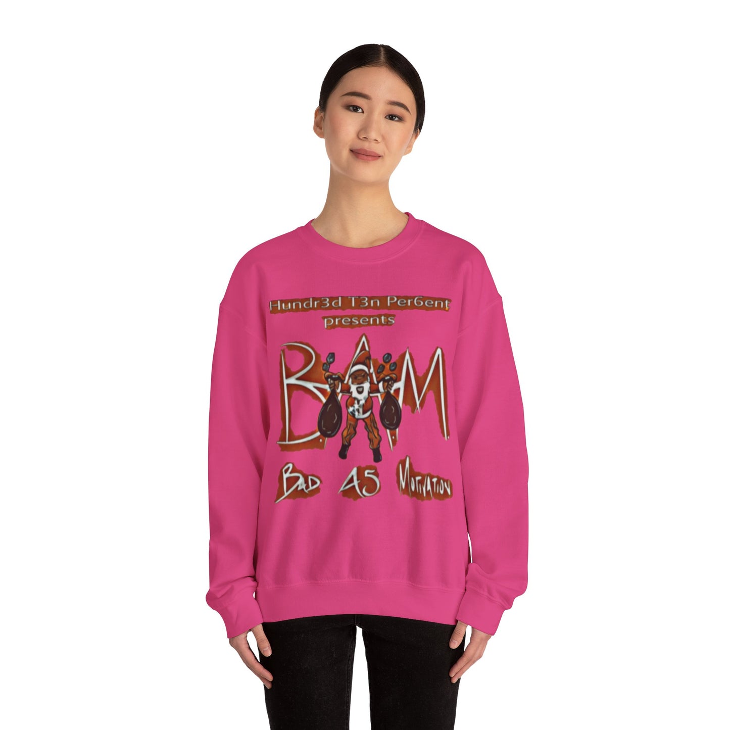 110%B.A.M. Unisex Crewneck Sweatshirt