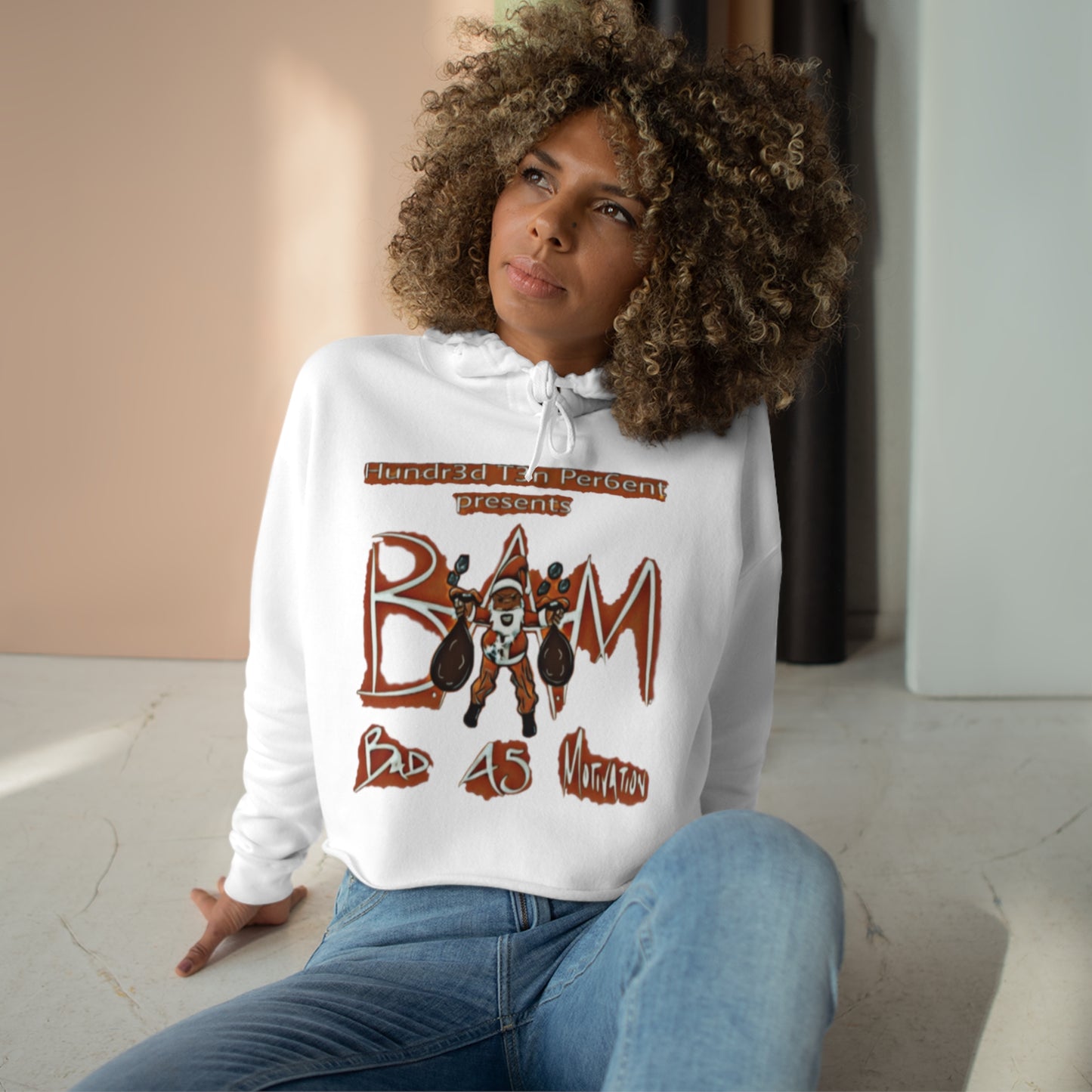 110%B.A.M. Crop Hoody