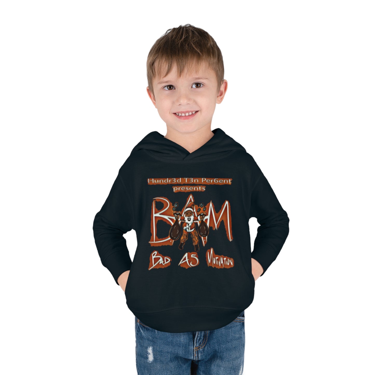 110%B.A.M. Toddler Pullover Fleece Hoodie