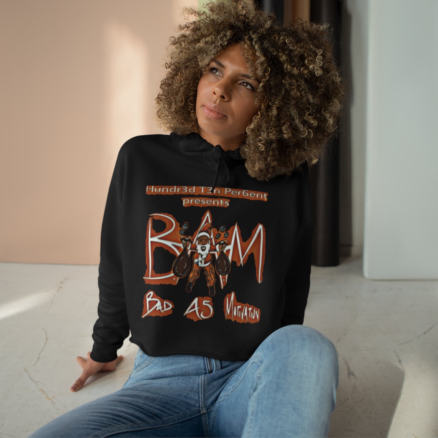 110%B.A.M. Crop Hoody