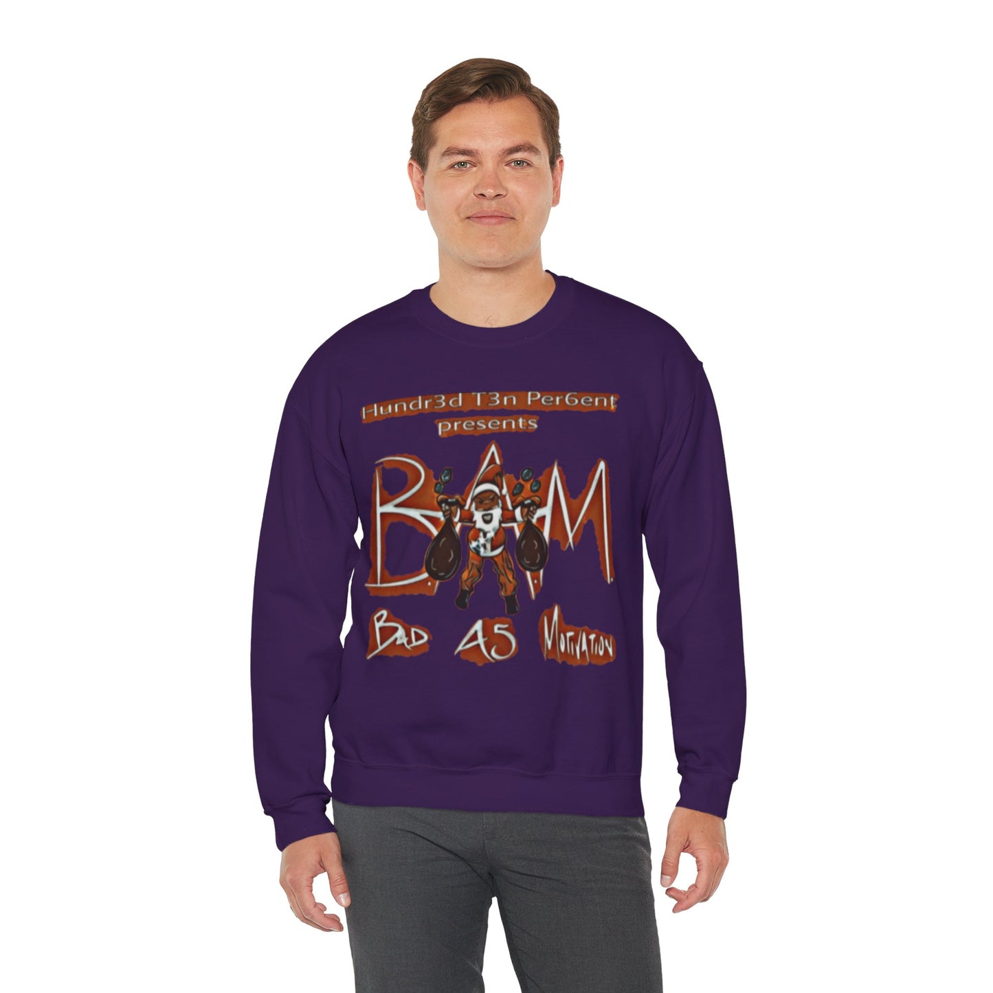 110%B.A.M. Unisex Crewneck Sweatshirt