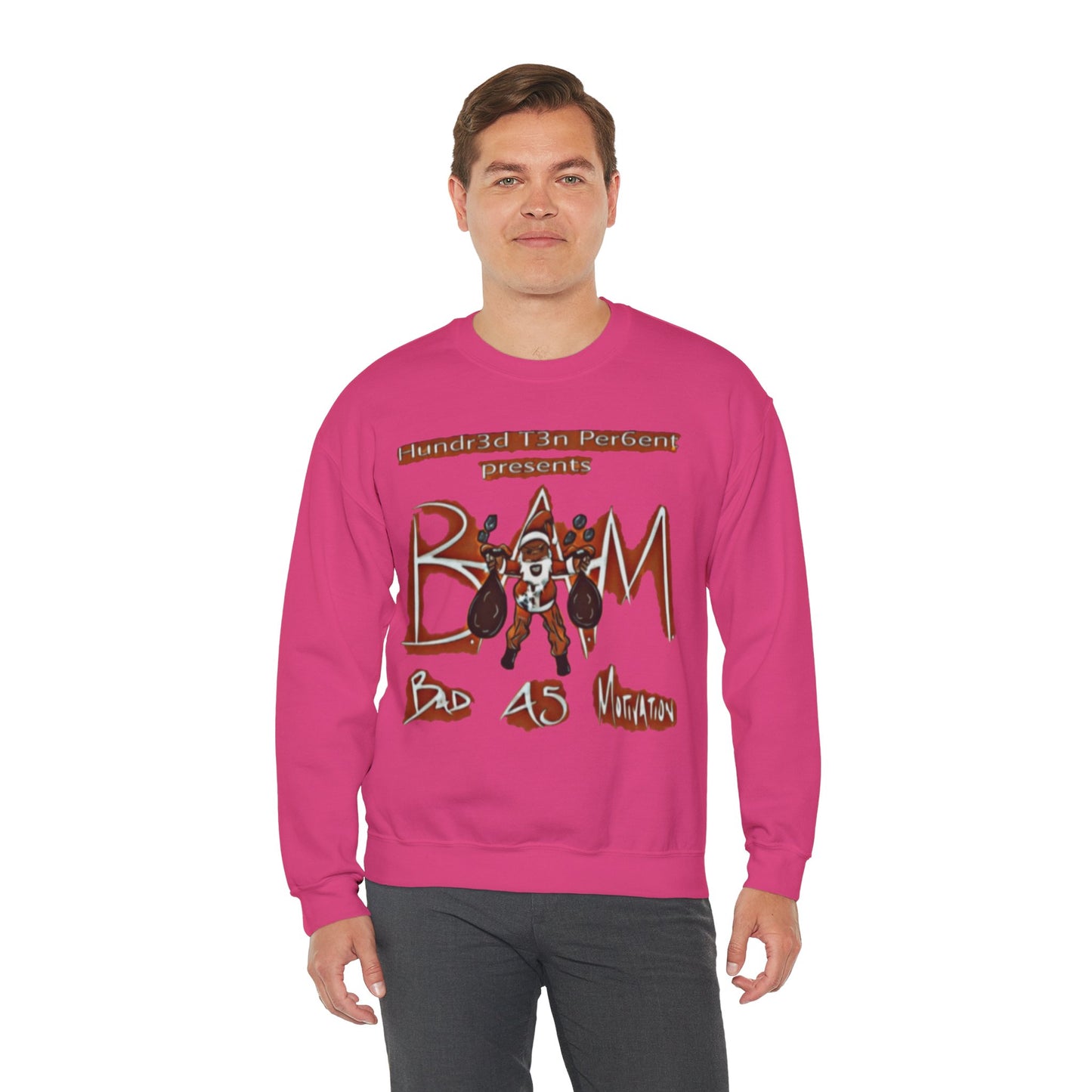 110%B.A.M. Unisex Crewneck Sweatshirt