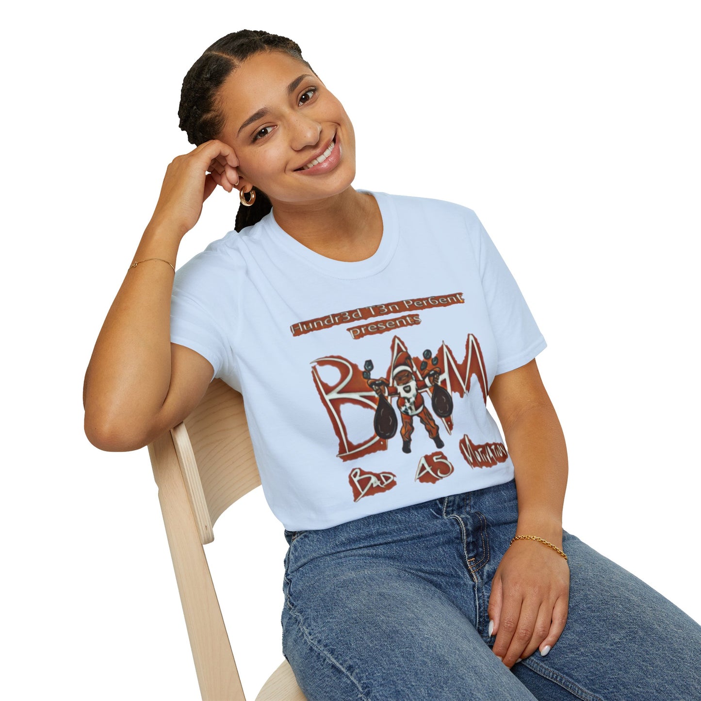 110%B.A.M. Unisex Cotton T-Shirt