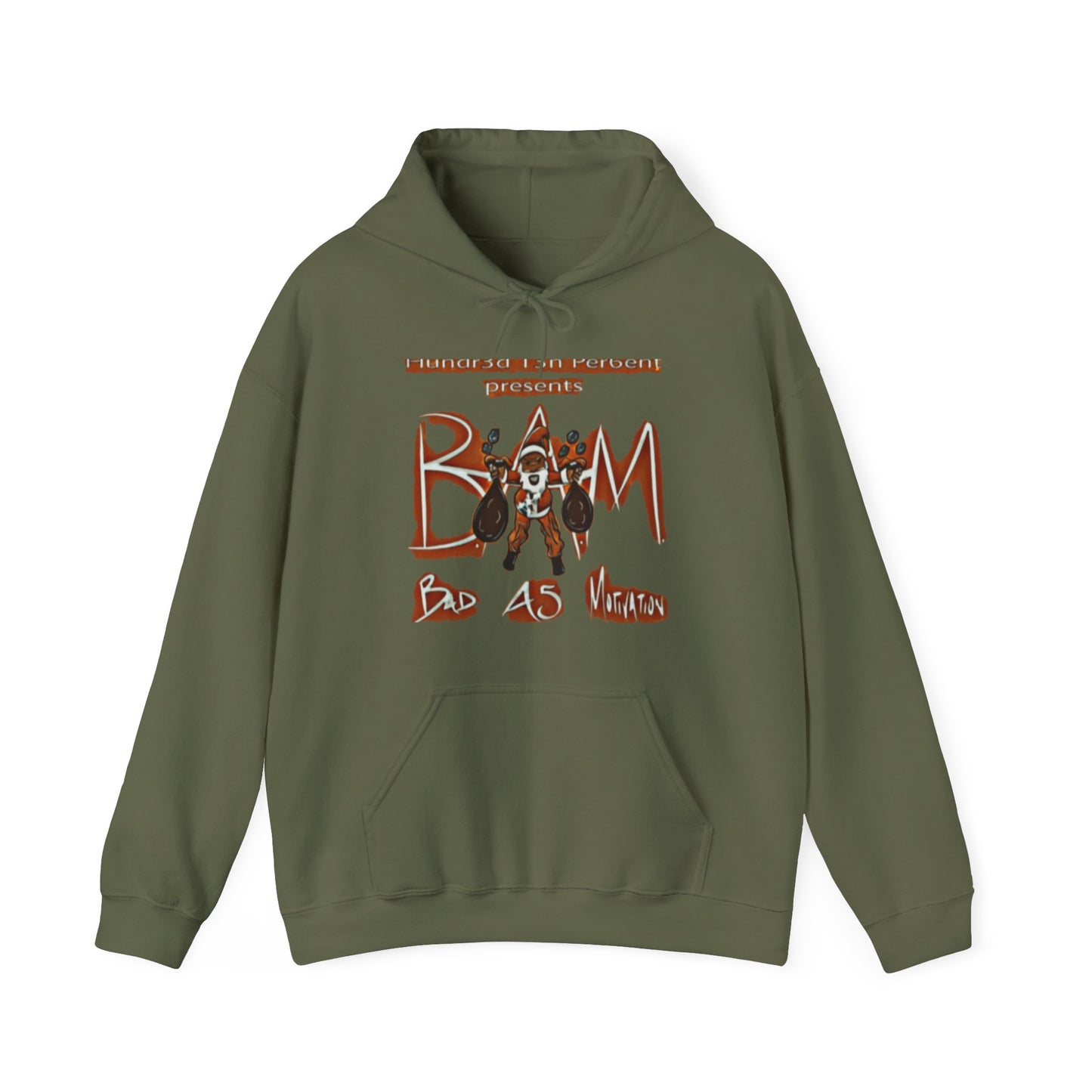 110%B.A.M. Unisex Pullover Hoody